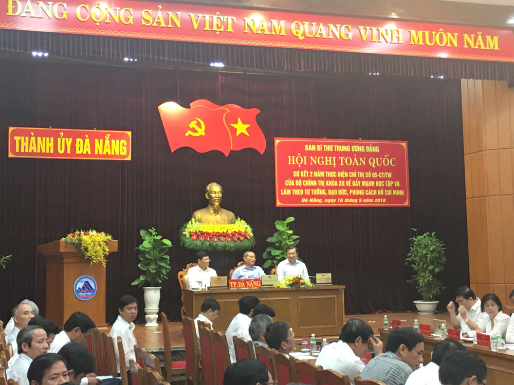Thành ủy Đà Nẵng tham dự Hội nghị toàn quốc (trực tuyến)