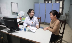 Trung tâm Y tế huyện Bình Xuyên học và làm theo Bác