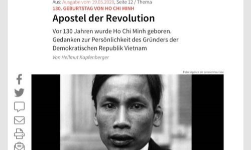 Nhân cách Hồ Chí Minh trong trái tim của một nhà báo Đức