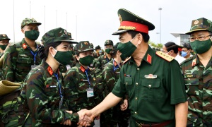 Cán bộ, chiến sĩ Quân đội nhân dân Việt Nam đẩy mạnh học tập và làm theo Bác, xứng danh “Bộ đội Cụ Hồ” thời kỳ mới
