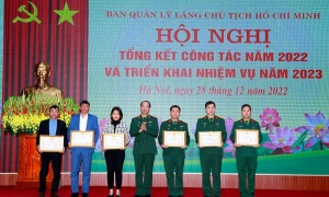 Ban Quản lý Lăng Chủ tịch Hồ Chí Minh phấn đấu thực hiện thắng lợi nhiệm vụ năm 2023