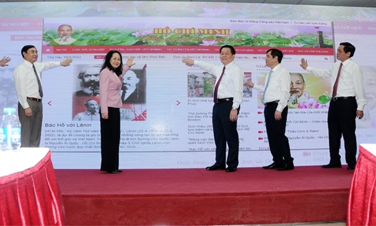 Ra mắt giao diện mới Trang thông tin điện tử Hồ Chí Minh và Bảo tàng 3D Hồ Chí Minh – Chi nhánh Bình Thuận