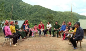Bộ đội Biên phòng tỉnh Lai Châu khắc ghi lời Bác dạy
