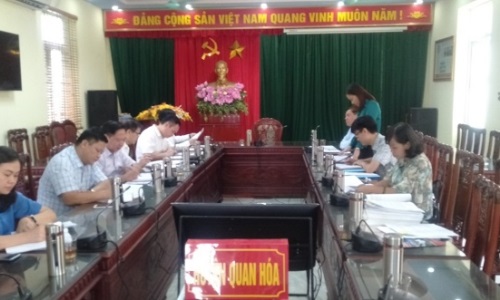 Nhiều mô hình học và làm theo Bác ở Huyện ủy Quan Hóa