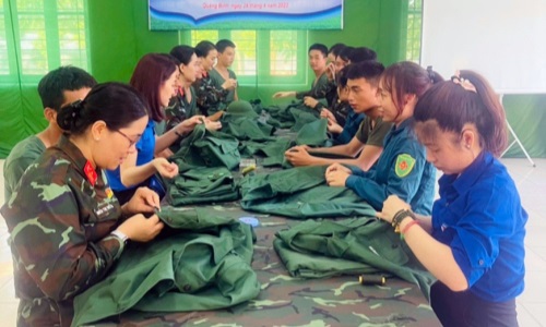 Phụ nữ Bộ Chỉ huy Quân sự tỉnh Quảng Bình: Lan tỏa nhiều cách làm thiết thực, hiệu quả