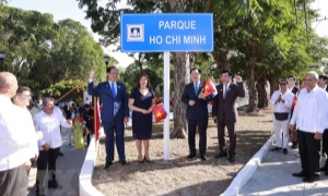 Cuba đổi tên Công viên Hòa bình thành Công viên Hồ Chí Minh