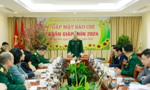 Ban Quản lý Lăng Chủ tịch Hồ Chí Minh gặp mặt báo chí Xuân Giáp Thìn 2024